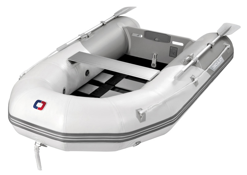 Schlauchboot-Tender, Boden mit Querlatten