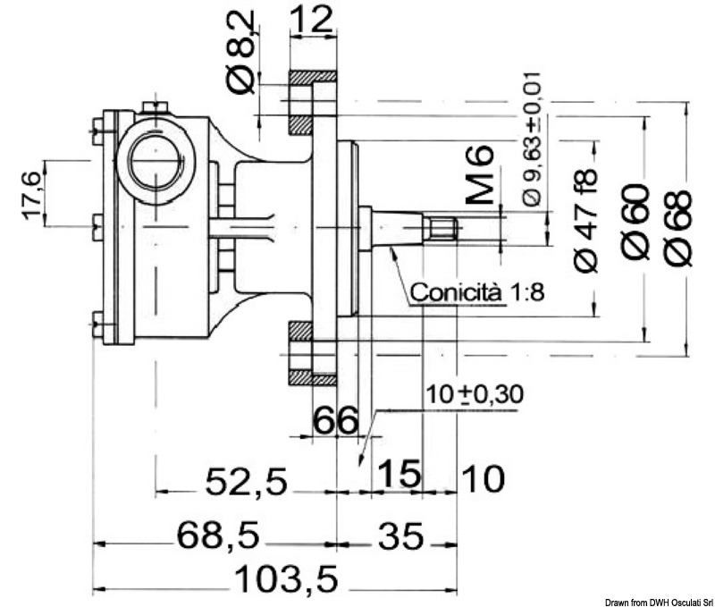 NAUCO Pumpe FPR039