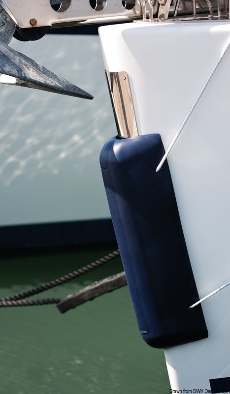 Bugfender für Segelboote mit gerader Bugkante.