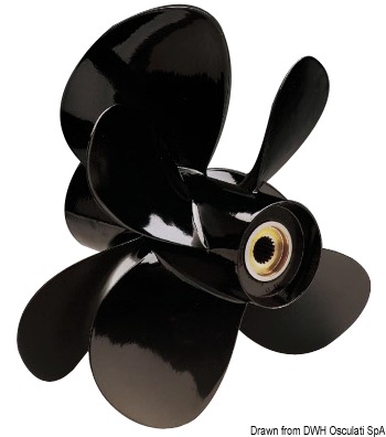 Aluminiumpropeller für DP 280/290 VOLVO Duo Prop Typ A