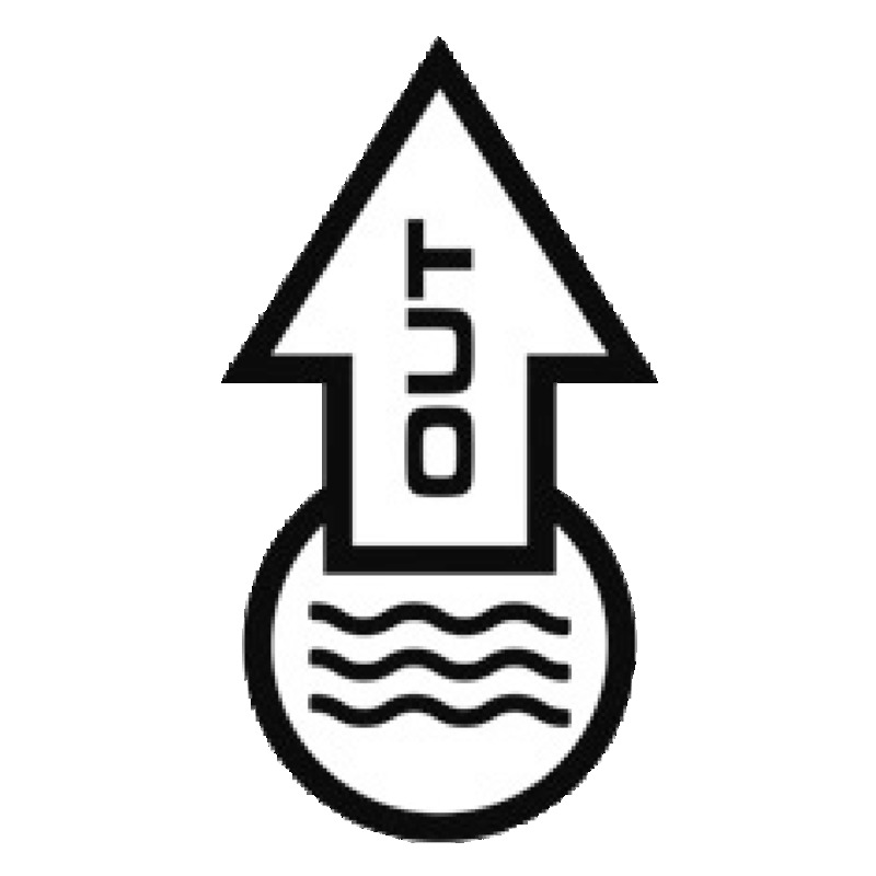 Wasser-Schnellanschluss Nuvola zum Deckwaschen