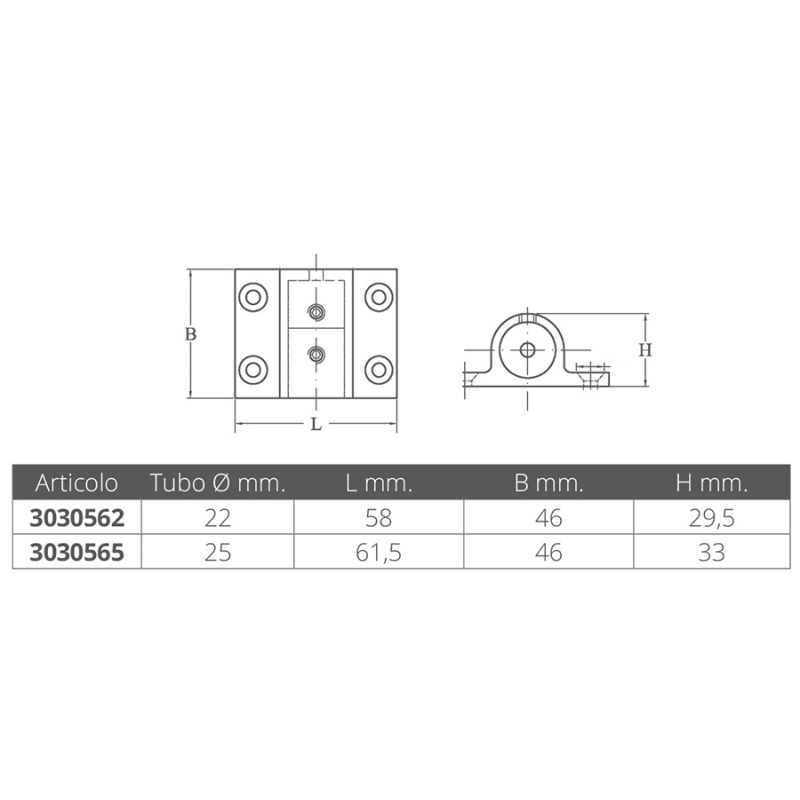 STAINLEESS STEEL SIDE BUSHING