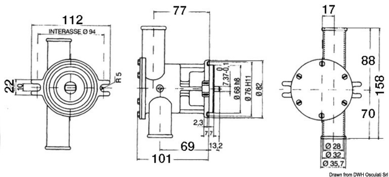 NAUCO Pumpe ST 160/161
