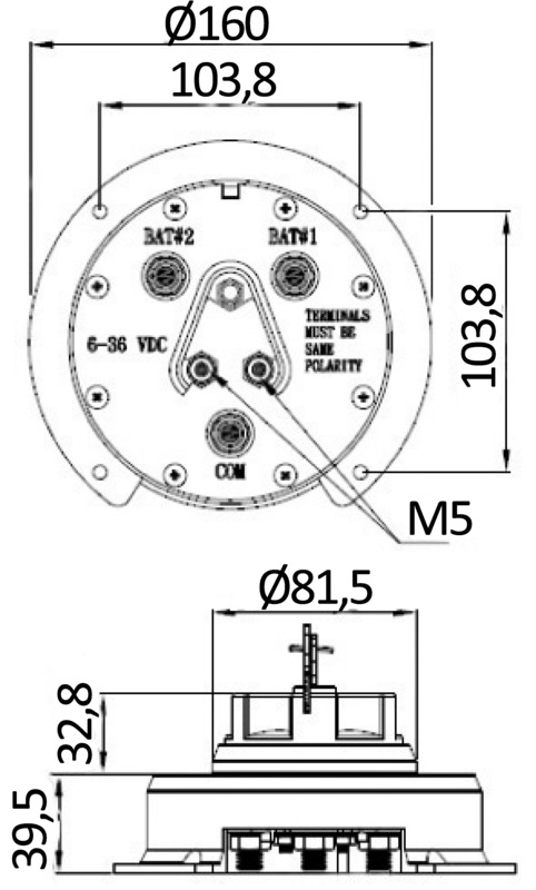 Hauptschalter/Umwandler für Heavy Duty Batterien