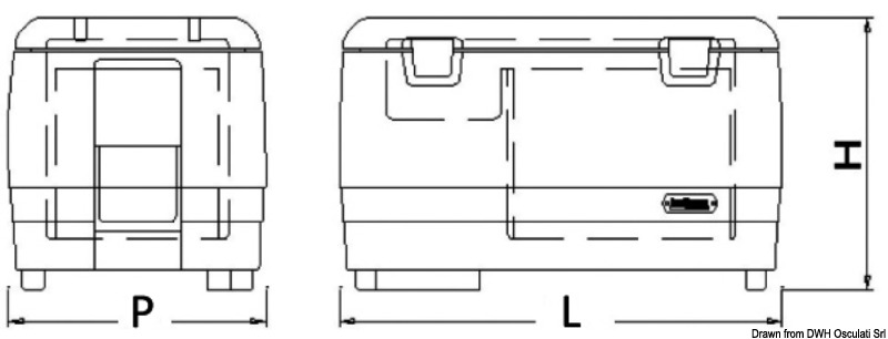 Tragbare Kühlboxe Travel Box