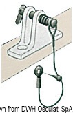 Edelstahlplatte Ø 6 mm + Edelstahlkabel Ø 1,6 mm + Edelstahlstift