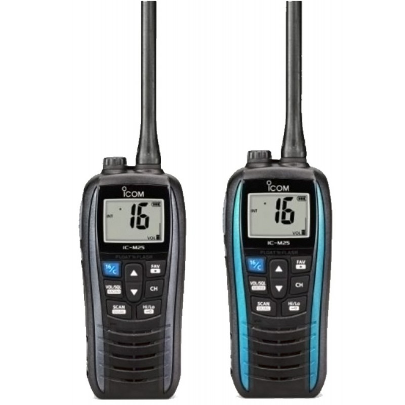 VHF IC-M25 EURO GRAU