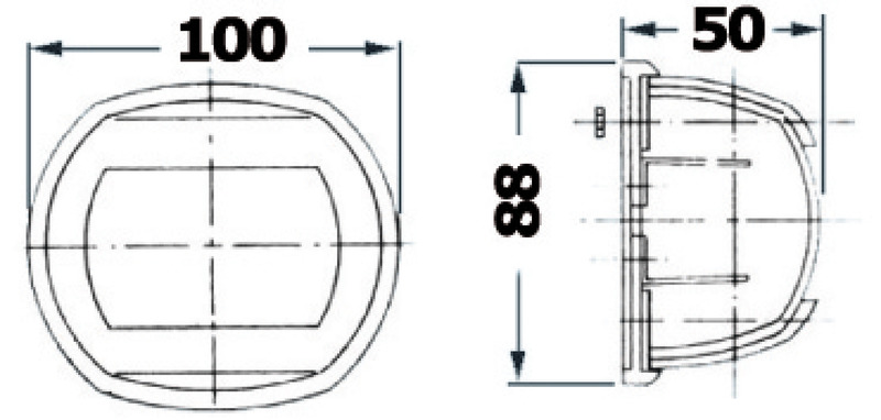 Navigationslichter Classic 12