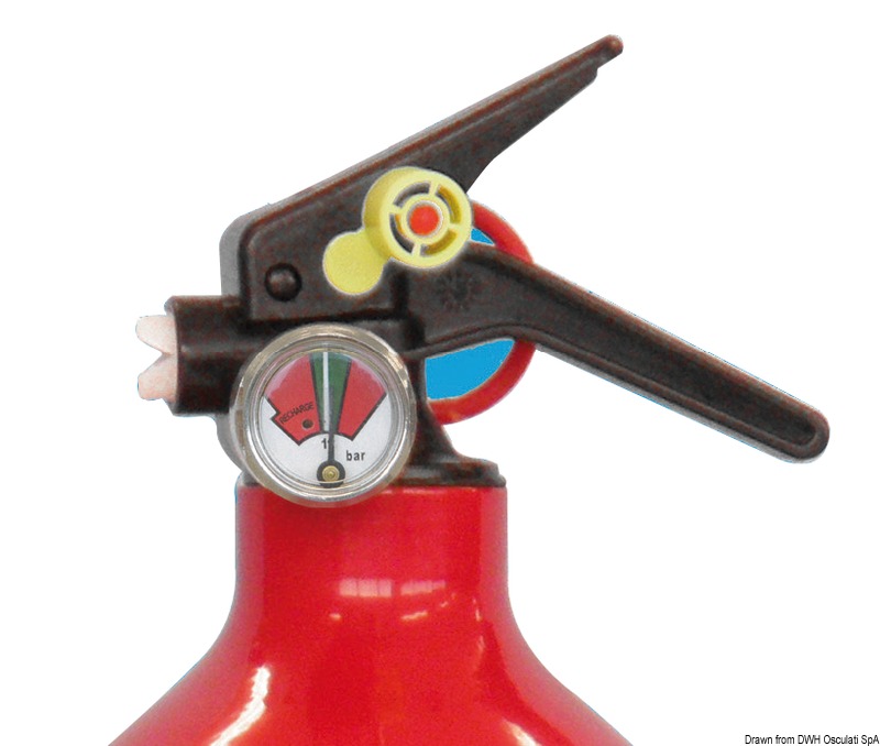 Feuerlöscher ANAF mit AFFF MED-Schaumkonzentrat, zugelassen