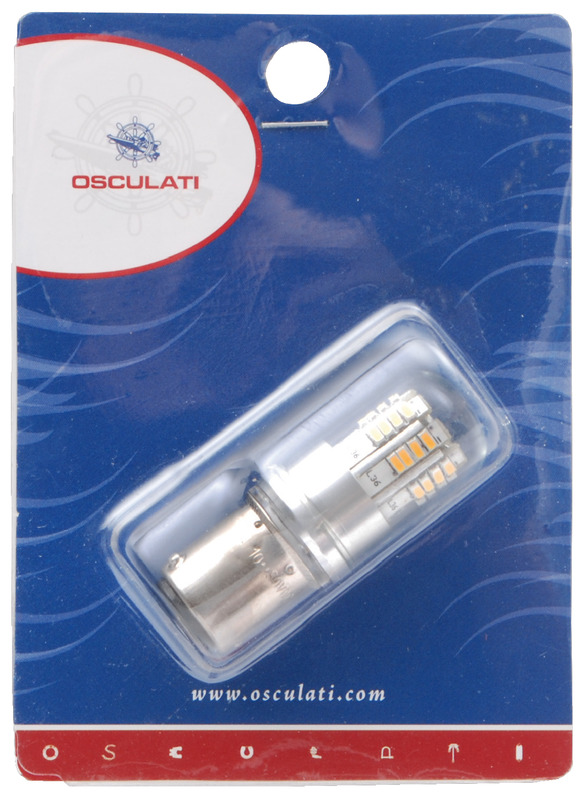 LED-SMD-Glühbirne, BA15D Fassung.