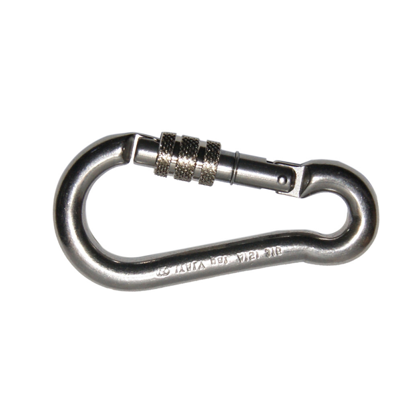 AISI 316 SCREW CLOSURE KONG CARABINE Ø MM.12X120