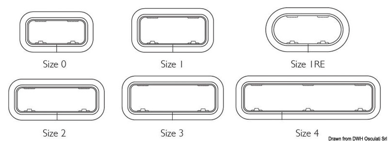 Bullauge LEWMAR NEW Standard