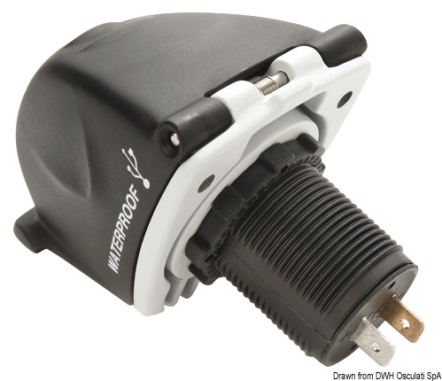 Buchse + USB-Kabel, wasserdicht IPx6