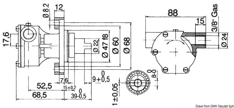 NAUCO Pumpe FPR236