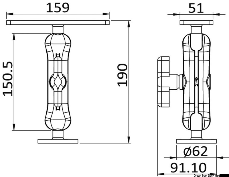 Universelles Instrumentenhalter