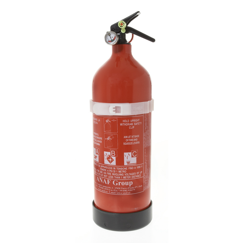 FEUERLÖSCHER M/MANOMETER KG.2 PULV.