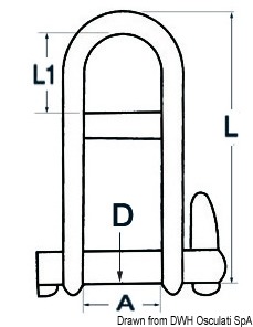 Schäkel mit Schnappverschluss